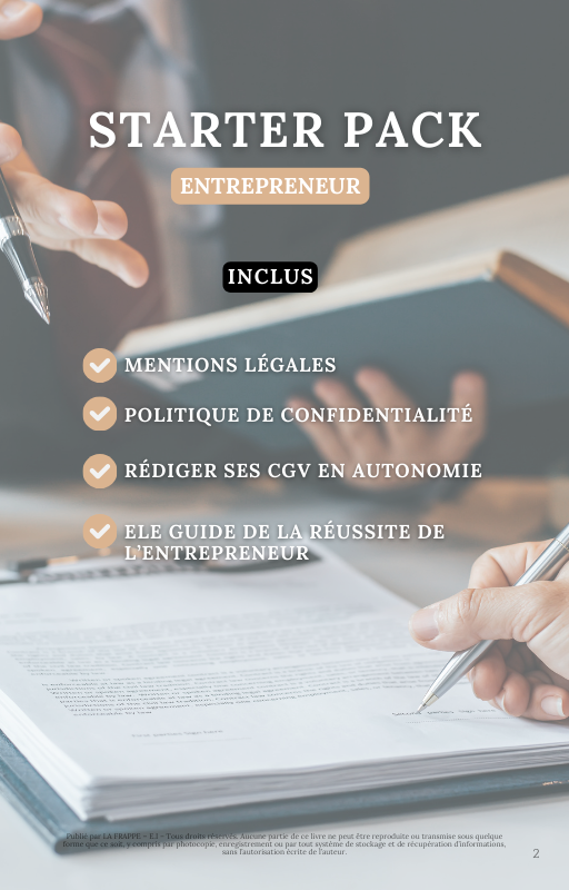 V2 COUV (10) Starter Pack spécial Entrepreneurs – Image 1