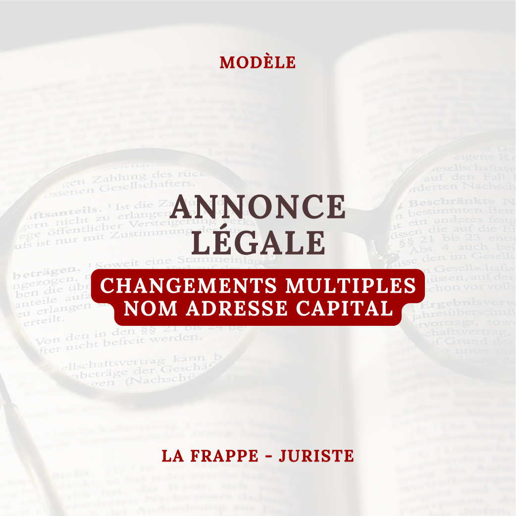 ANNONCE LEG 5 MODELE D'ANNONCE LEGALE – Image 1