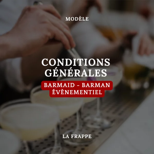 BARMAN - LA FRAPPE