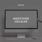 TRAME DE MENTIONS LÉGALES