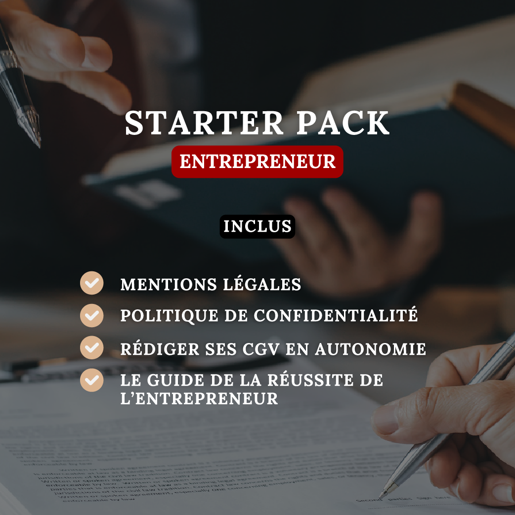 STARTER PACK SITE WEB STARTER PACK POUR ENTREPRENEUR – Image 1